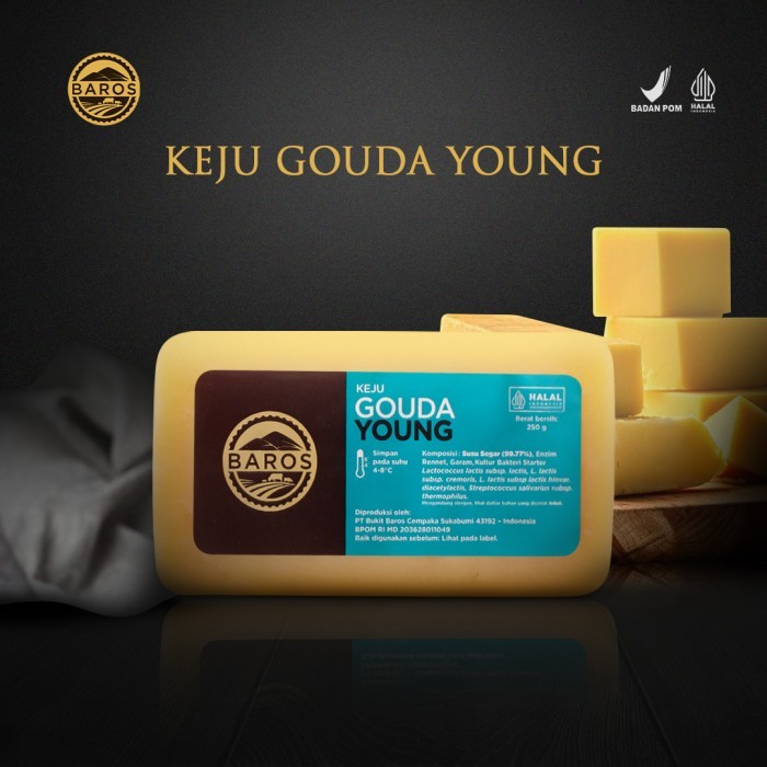 

Baros Keju Gouda Young - Potongan
