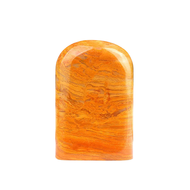 

Shenmu Stone blank Seal Oval Stone Stamp Material Engraving Seals Chinese Painting Calligraphy Practice Seals Student Beginners