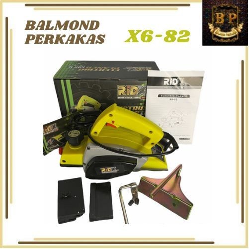 MESIN PLANER / SERUT KAYU/PASAH/ RIDX ELECTRIC PLANER 600 WATT X6 - 82