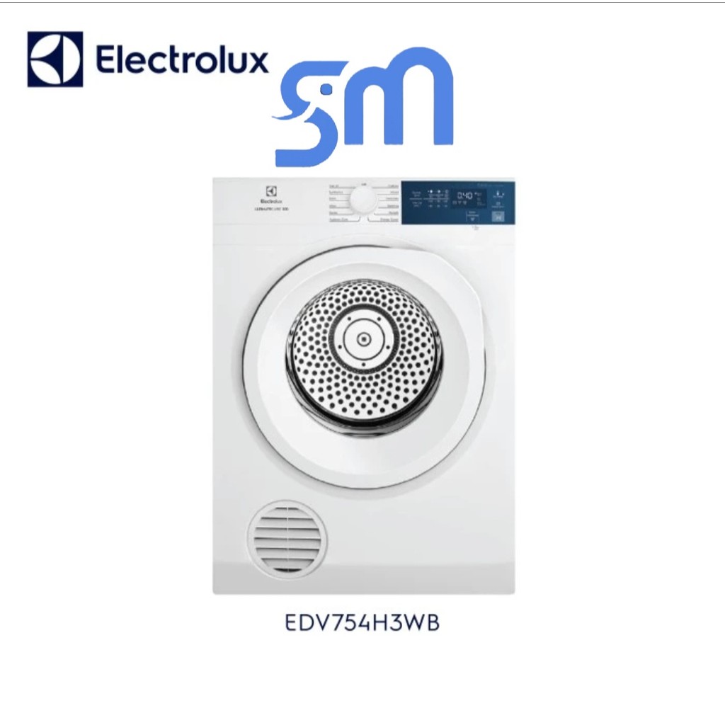 Dryer Electrolux EDV754H3WB Mesin pengering Baju 7.5 kg bukaan depan