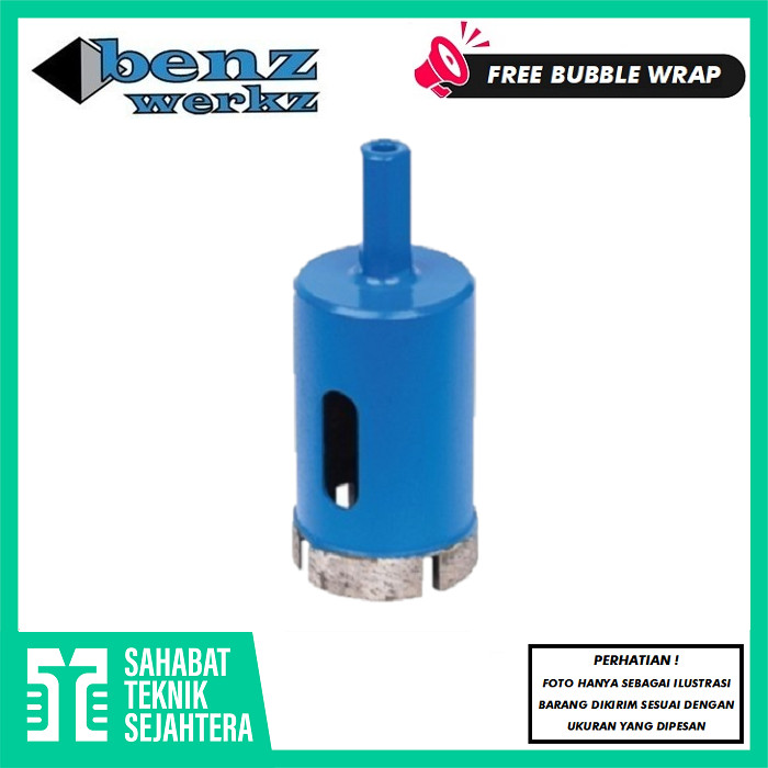 BENZ Diamond Core Bit 25mm TCT Mata Bor Granit Marmer Keramik Marble