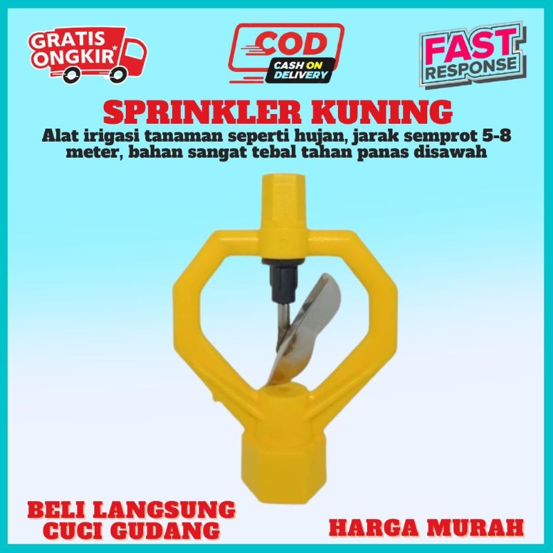 KINCIR AIR KUNING VITRIASSS ( Sprinkler /sprinkle / kincir air )