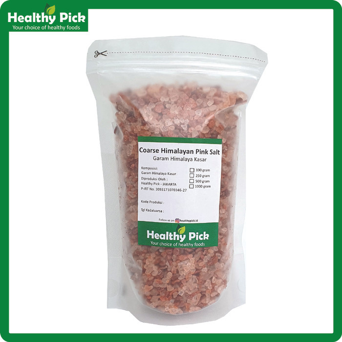 

TerlarisHimalayan Pink Salt Coarse 1 kg Garam Himalaya KasarPromo