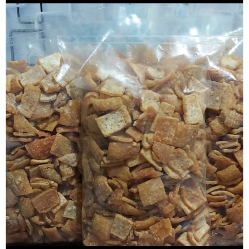 

kerupuk kulit babi import/kerupuk kulit babi siap goreng 1kg