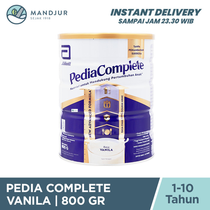 

[[PROMO]]BEST SELLER Pediasure Complete Vanila 800 Gram - Susu Anak Malnutrisi/Gizi Buruk