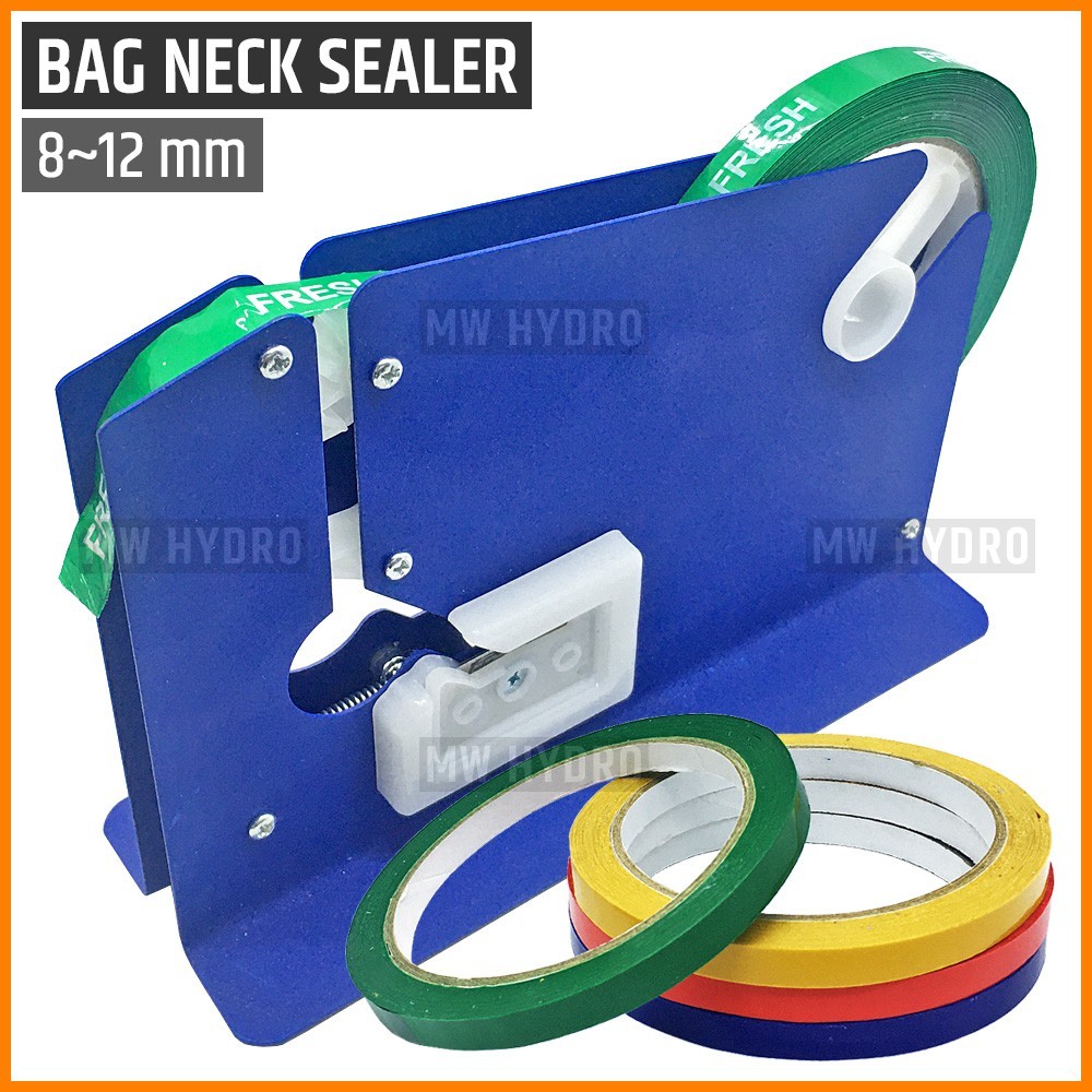

BAROSHOPBag Neck Sealer - Alat Ikat Plastik Buah - Dispenser Selotip / Lakban