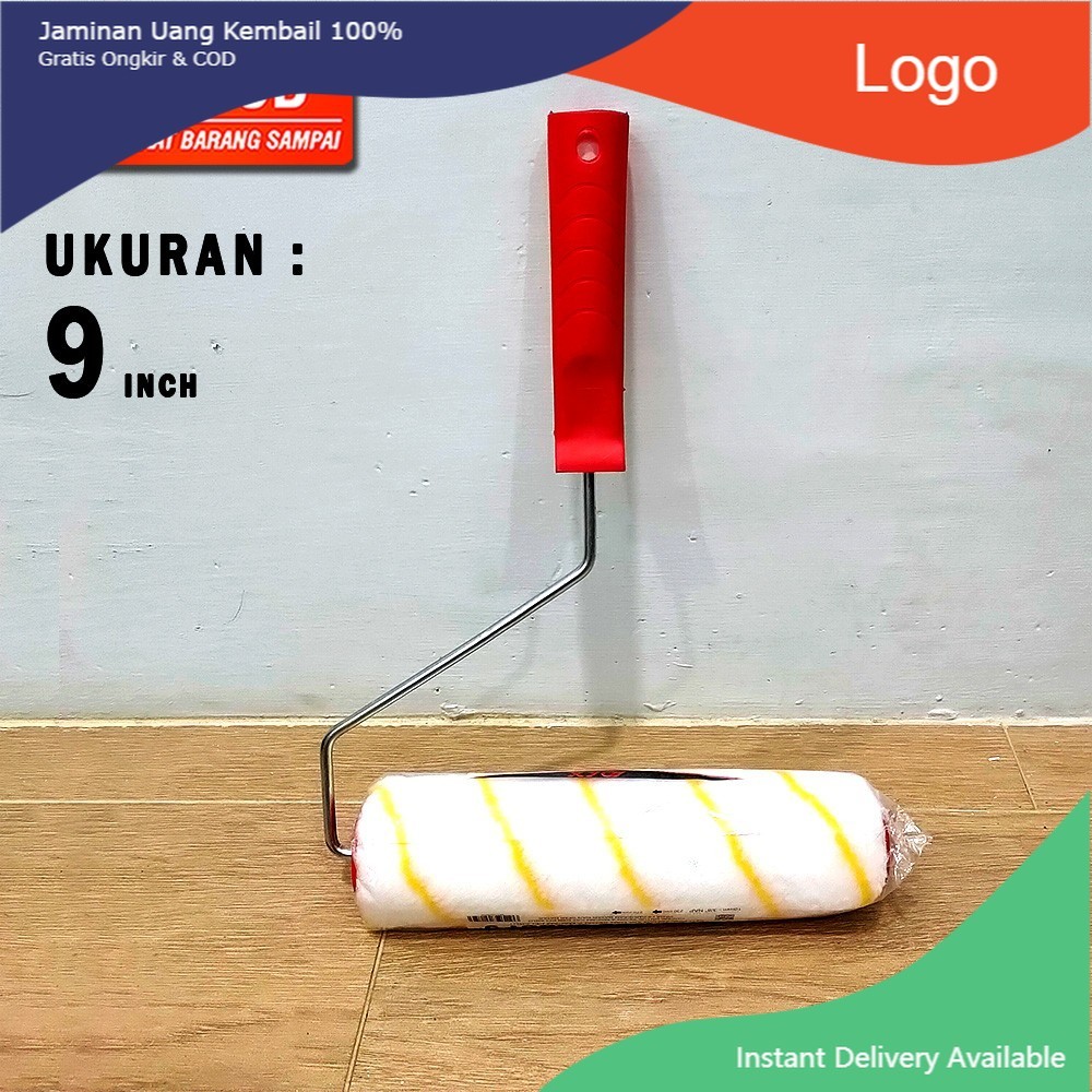 KUAS ROLL / ROLL CAT / KUAS ROLL DINDING CAT 9 INCH TERBAGUS