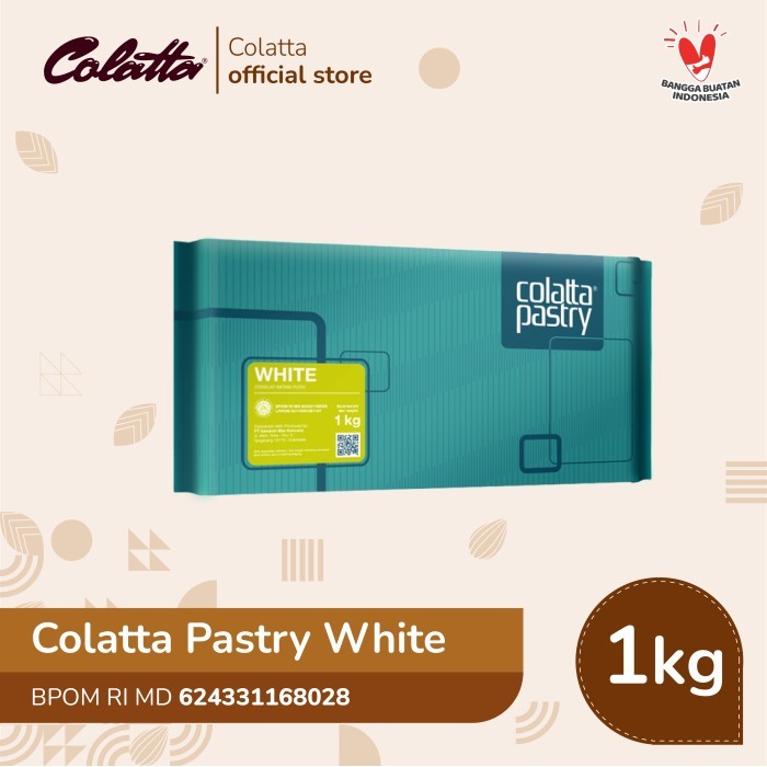 

Promo [Bahan Makanan] Colatta Pastry Chocolate White - Coklat Putih Batang 1Kg