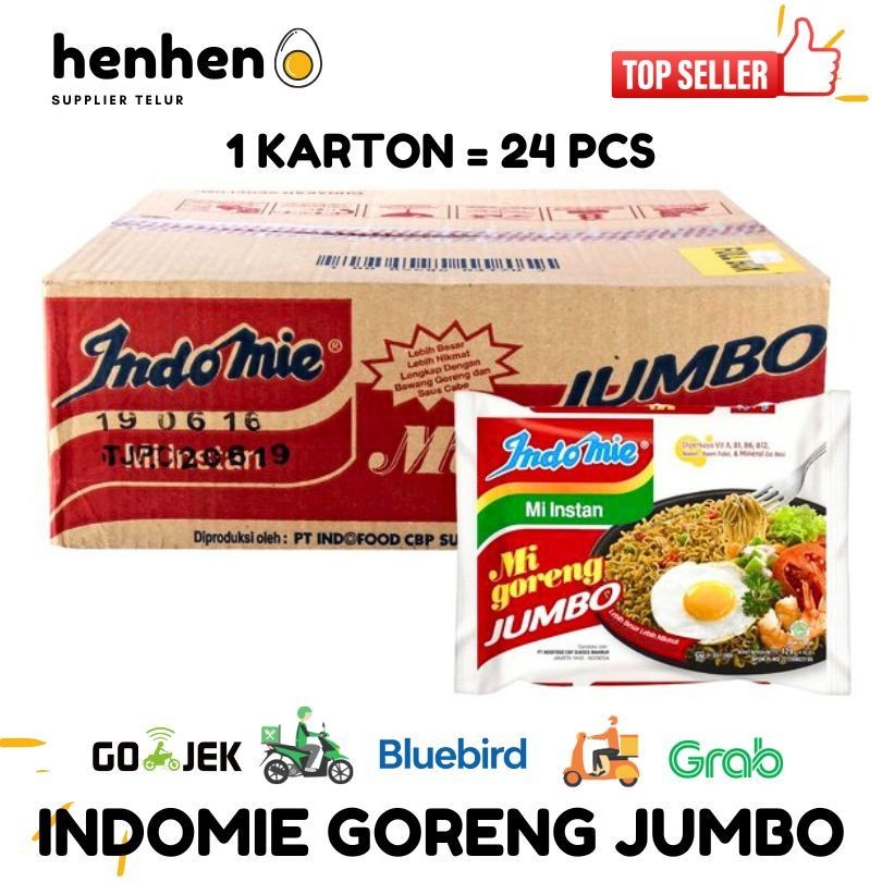

INDOMIE MIE GORENG SPECIAL JUMBO PER KARTON ISI 24 PCS