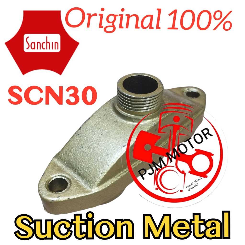 

SANCHIN SC30 suction metal rumah dudukan selang isap mesin power sprayer pompa steam stim doorsmeer 30cc original sanchin amplas