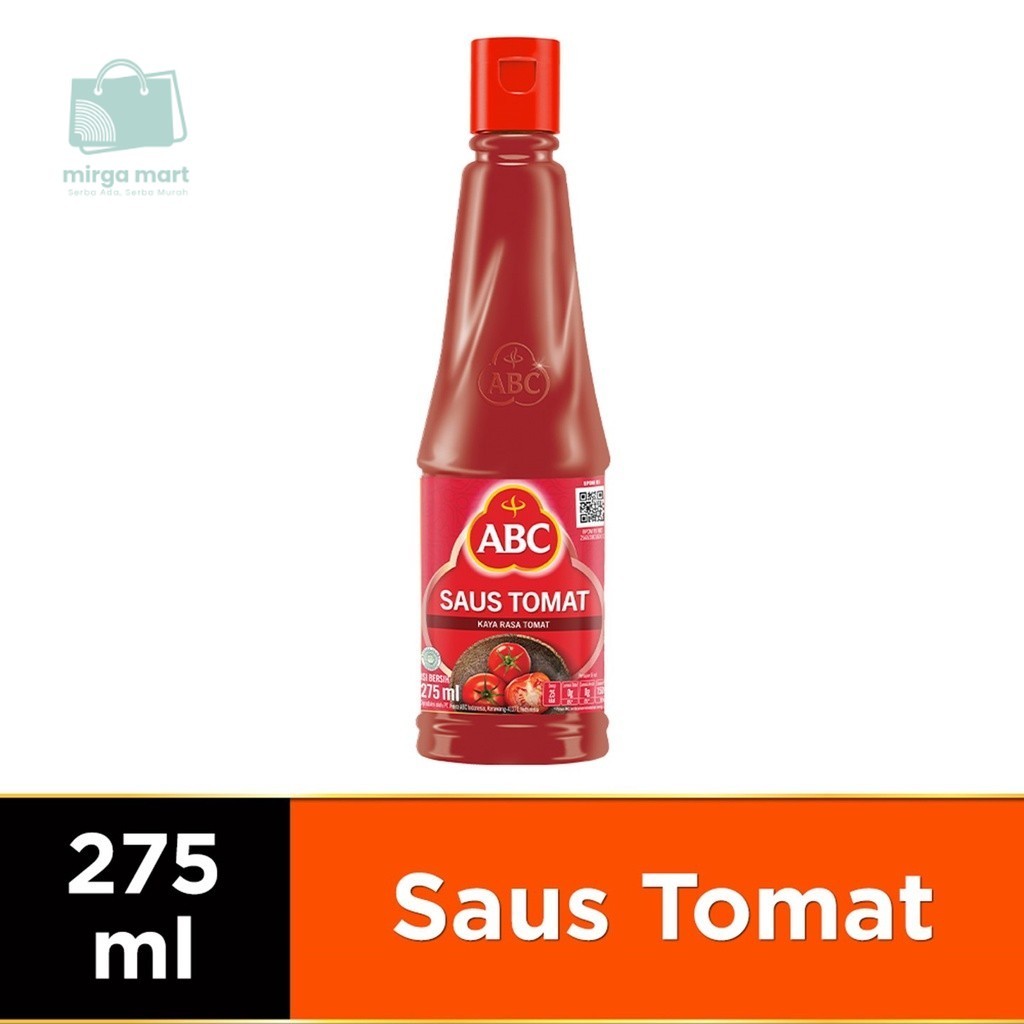 

ABC Saus Tomat 275 Ml Rasa Segar Alami mirga mart mlg