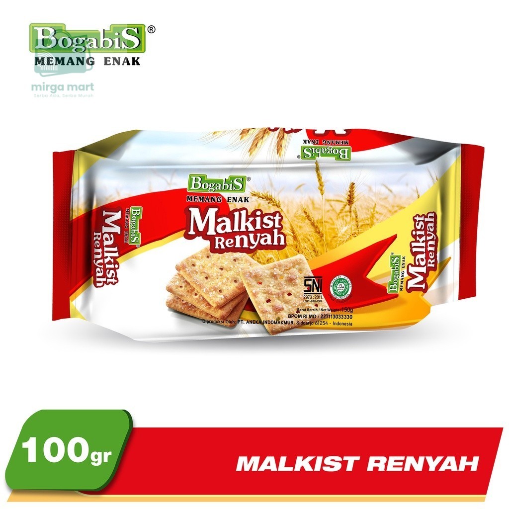 

Bogabis Malkist Renyah 100 gr / Cracker Malkist 100g