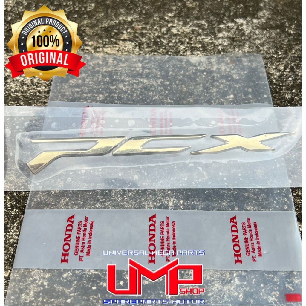 logo emblem pcx 160 gold emblem body pcx 160 k1z ORIGINAL