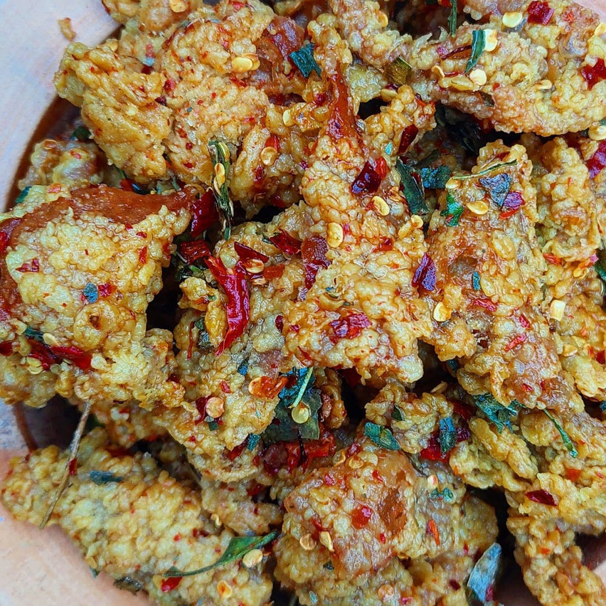 

SALE CEMILAN kulit ayam crispy 1kg