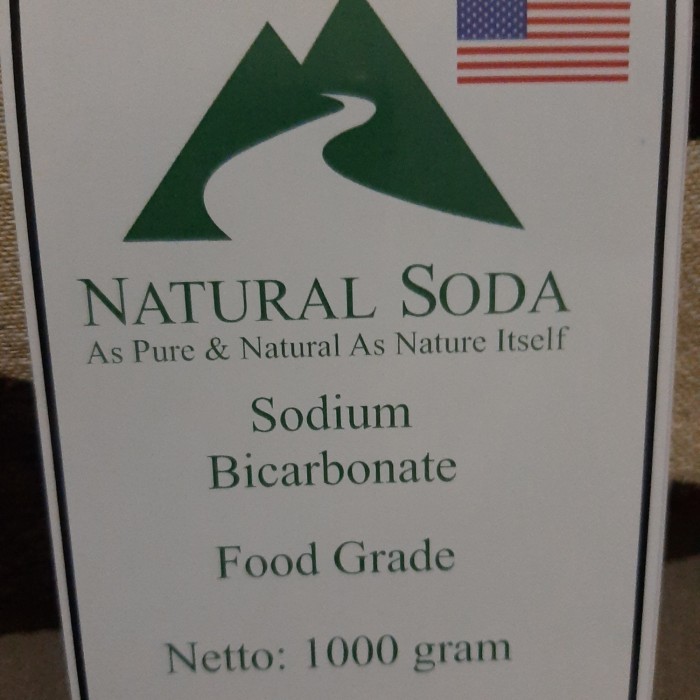 

NEW- Promo Baking Baking soda natural