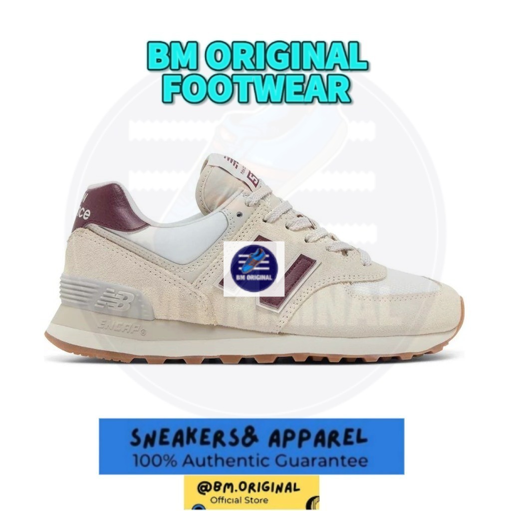 Keseimbangan Baru 574 Burgundy Moonbeam Burgundy