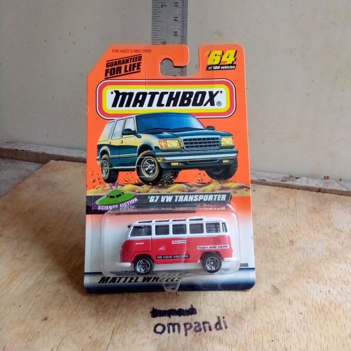 ZS34 matchbox volkswagen transporter