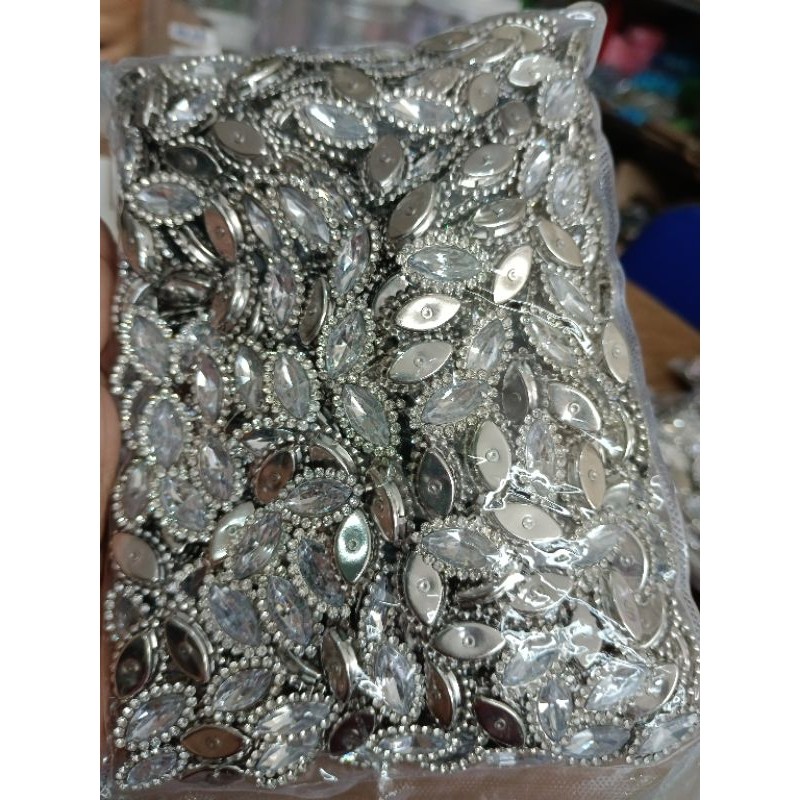 RINBAOW Payet Diamon cangkang Sampan BUNGA ACRILYC GROSIR