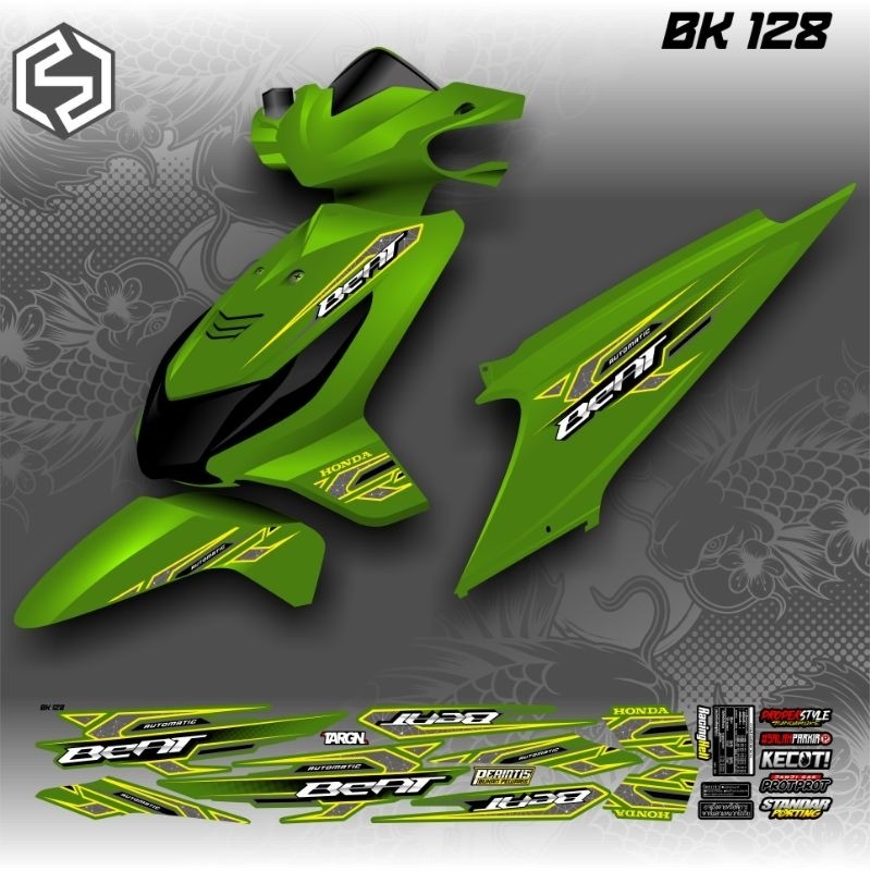 Striping Variasi Thailand Beat Karbu Motif Simple