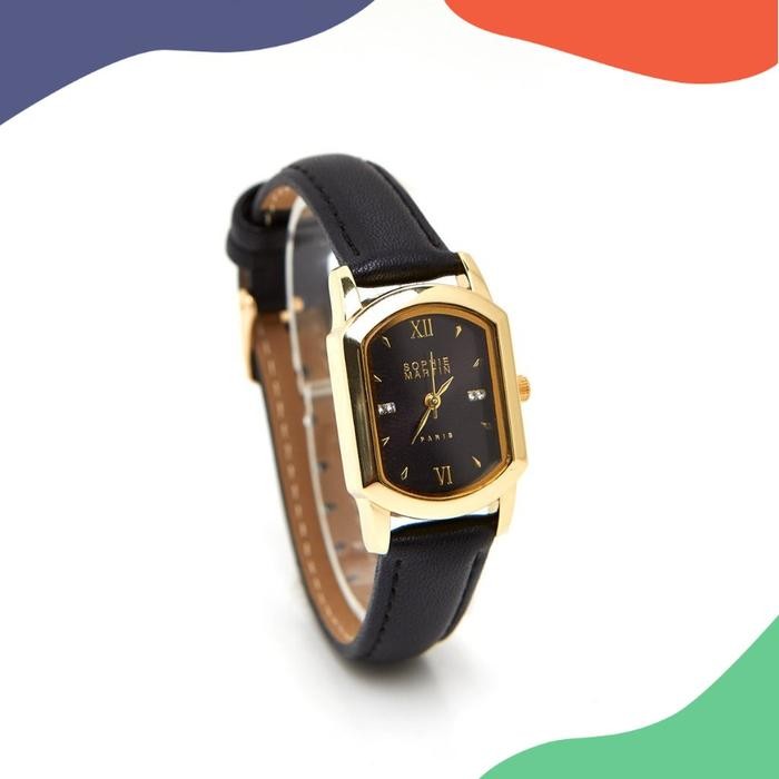 Jam Tangan Cewek Kecil Mini Fashion Sophie Martin Patis Hype Black Baby Brown FREE BOX Eksclusive El