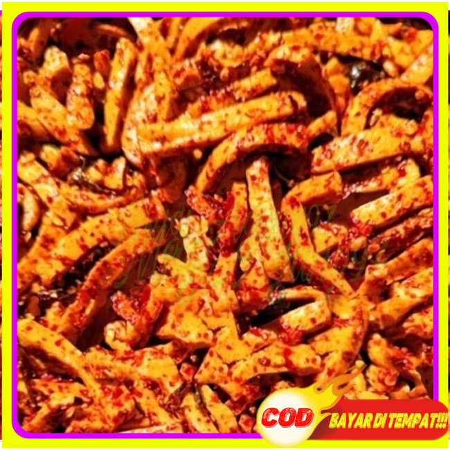 

basreng stik 1kg viral pedas daun jeruk bumbu melimpah