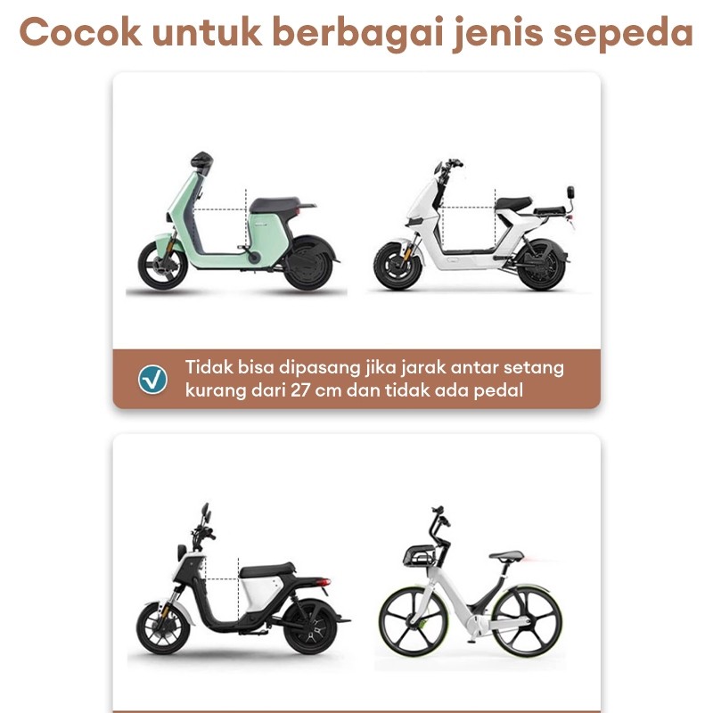 Mycoolcell Kursi Motor Anak Matic Kursi Boncengan Anak Motor Matic Tempat Duduk Anak Di Motor