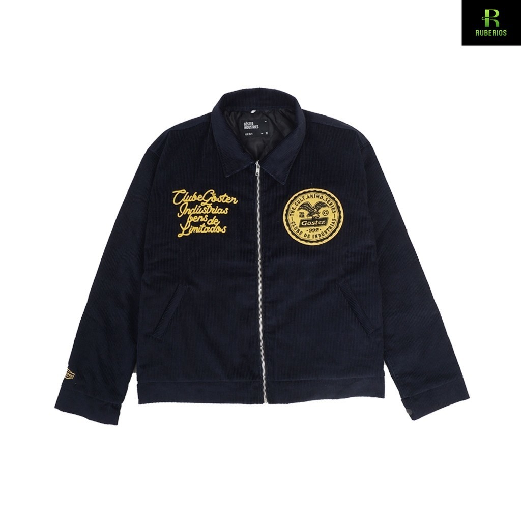 Goster Work Jacket Boxy Fit Corduroy - Vermont Navy