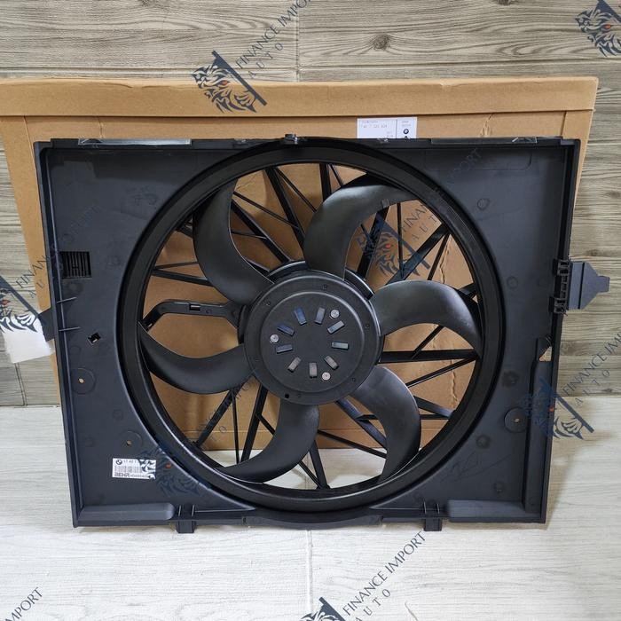 Extra Fan Kipas Radiator BMW E60 E61 Original 17427526824 Extrafan BMW E60 6 Daun Kipas