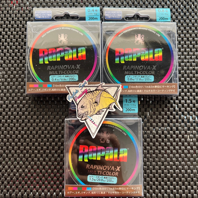 PE RAPALA RAPINOVA X MULTICOLOR