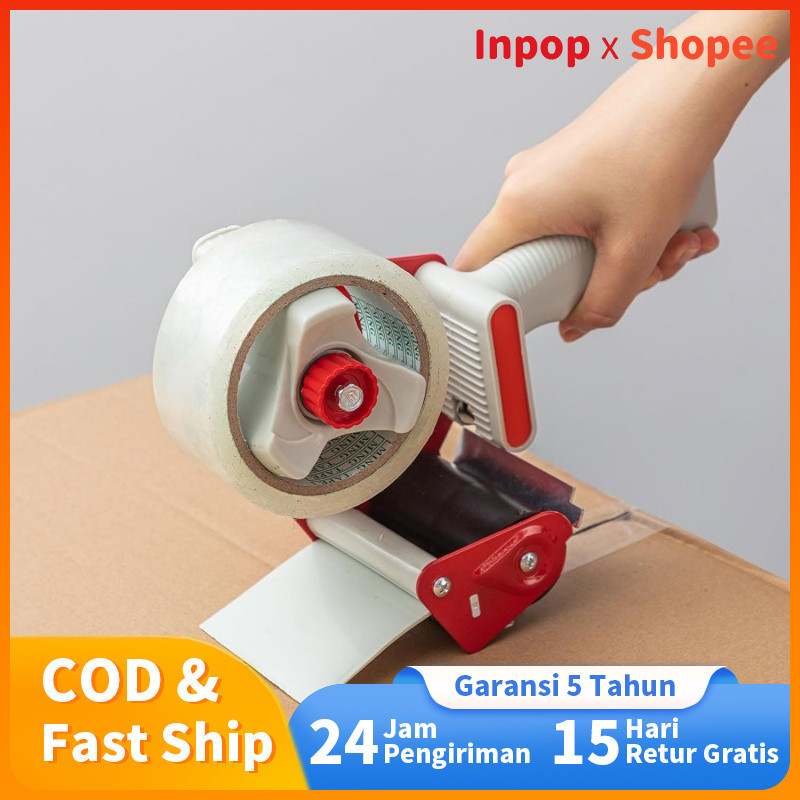 

【Inpop】Dispenser Pita 2 Inci 50 Mm| Tempat Alat Pemotong Lakban