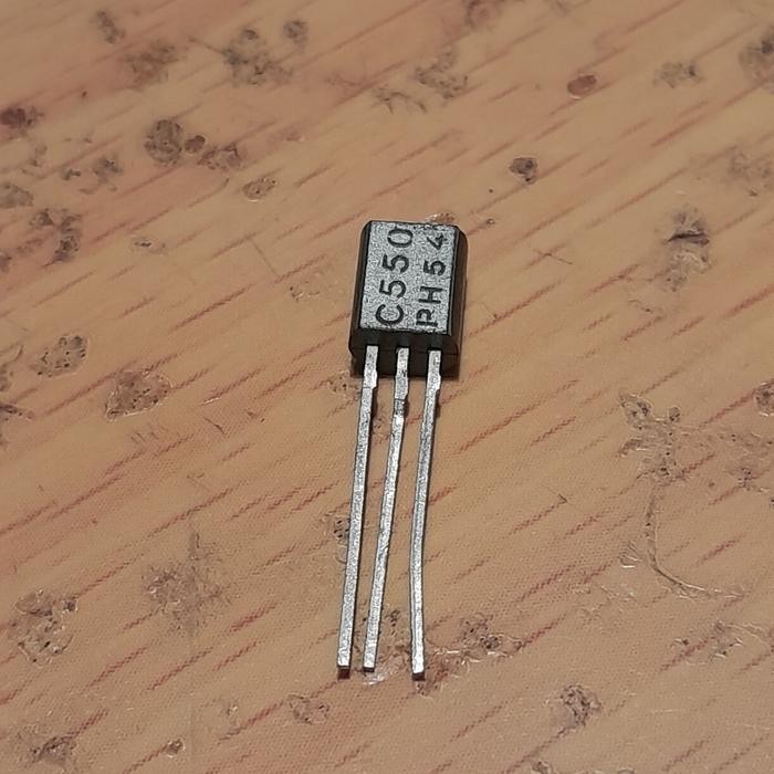 Part BC550 BC 550 High hfe identik BC550C putih silver original Philips NOS Electrical Equipment