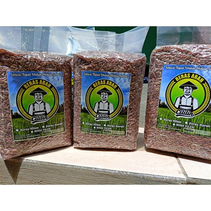 

BERAS MERAH ASLI 5KG / BERAS MERAH ABAH CILILIN 5KG / RED RICE