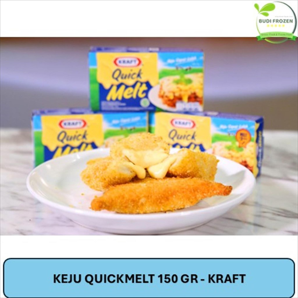 

KEJU QUICKMELT 150 GR - KRAFT / KRAFT QUICKMELT / KEJU KRAFT