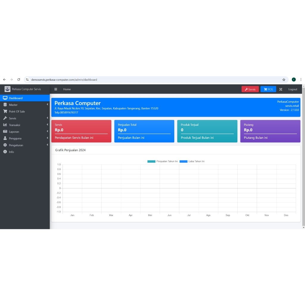 Source Code Aplikasi Servis (Komputer/HP)