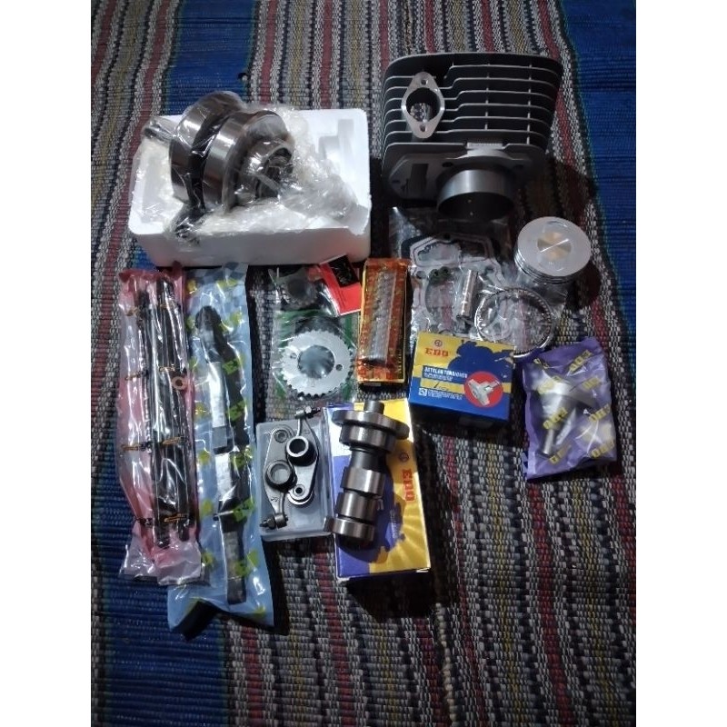 sepaket paket bore-up HEREX GL MP TIGER HEREX struk up langkah std tiger, 66mm dan 70mm pnp gl,mp,ti