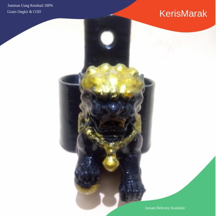 Holder Jagrak Blawong Gantungan Keris Model Singo Barong Kilin KHS7