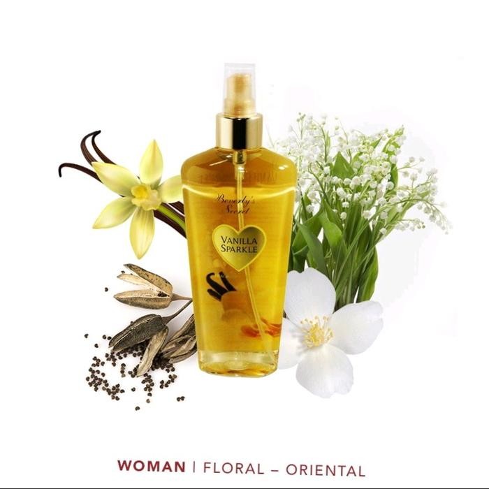 BEVERLY'S SECRET VANILLA SPARKLE FRAGRANCE MIST 250 ML - -, -