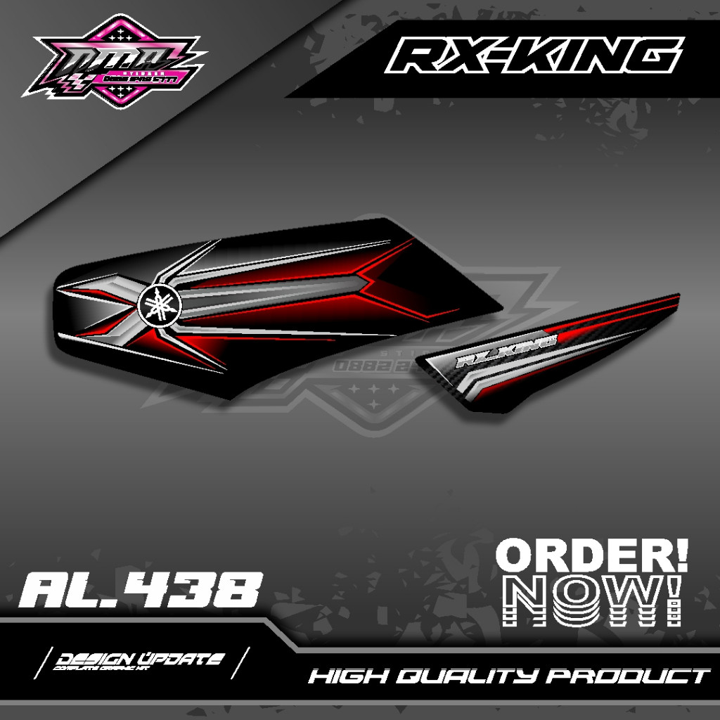 (COD) Striping Rx King Variasi/ Stiker Rx King NEW STYLE