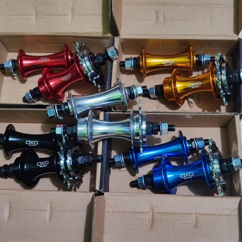 Sepasang Hub Doltrap Bearing 36 Hole - Hub Doltrap 36h - Hub doltrap 36hole -  hub doltrap lubang 36