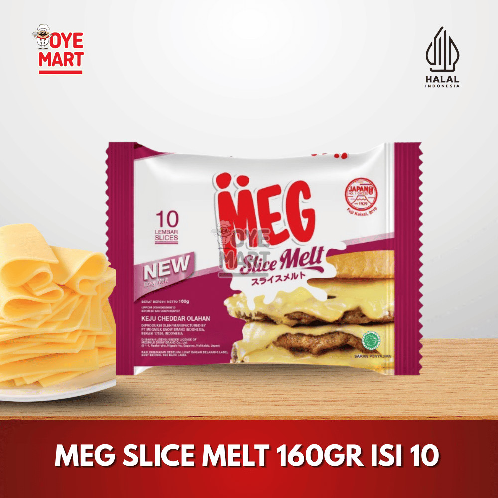 

MEG SLICE MELT 160GR ISI 10PCS / KEJU SLICE MELT