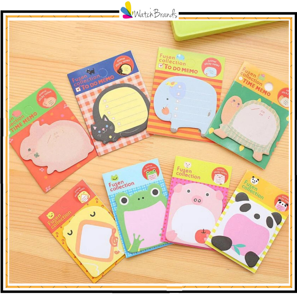 

WTB Sticky Notes Tempelan Kertas Memo Pad Karakter SS252