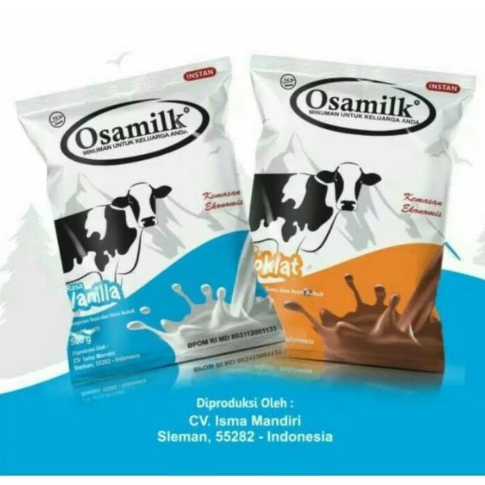 

OSAMILK SUSU SAPI ORIGINAL PENAMBAH BERAT BADAN 500 Gram - Vanila