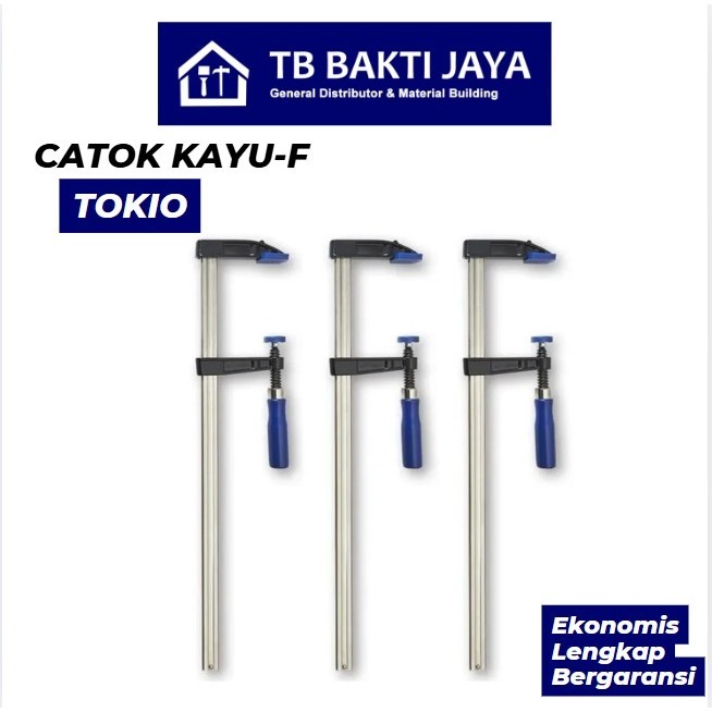 Klem Kayu / Catok Jepit Kayu F / Klem Kayu Tokio / Jepit Kayu F