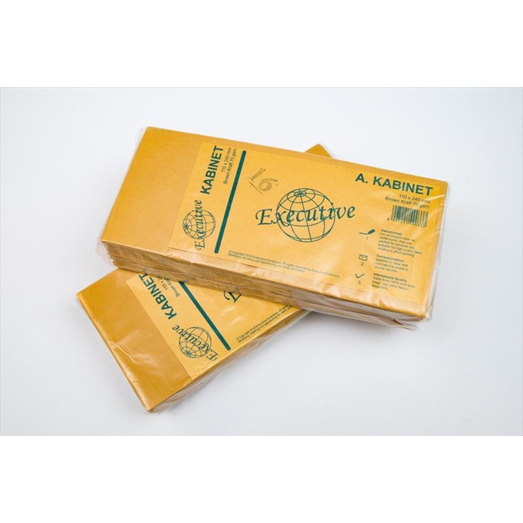 

Amplop Coklat Kabinet ZIBIZ ( isi 100)