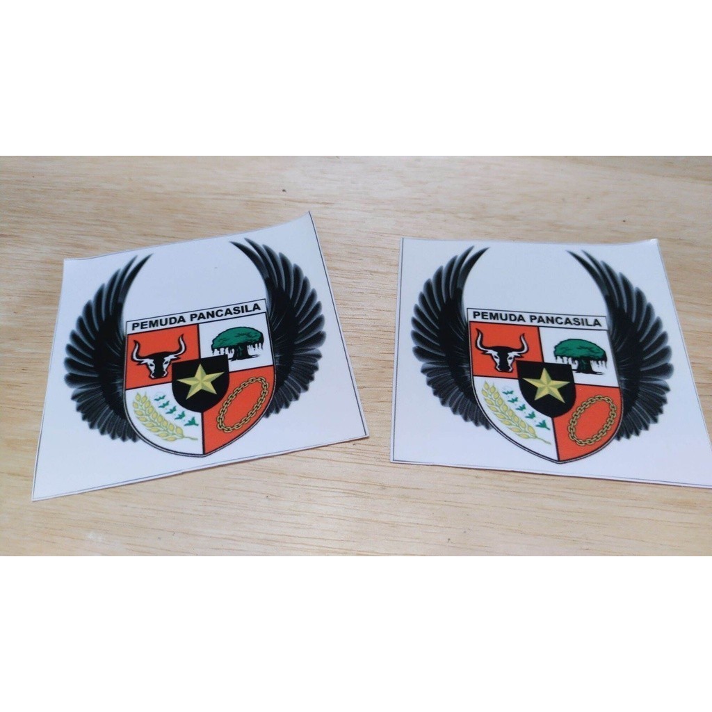 

2 PCS STIKER PP 10×10 CM STIKER PEMUDA PANCASILA