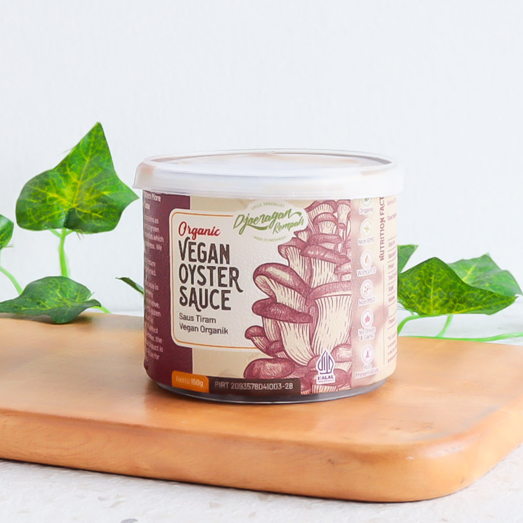 

150G Saus Tiram Vegan Oyster Sauce Organic - DJOERAGAN REMPAH