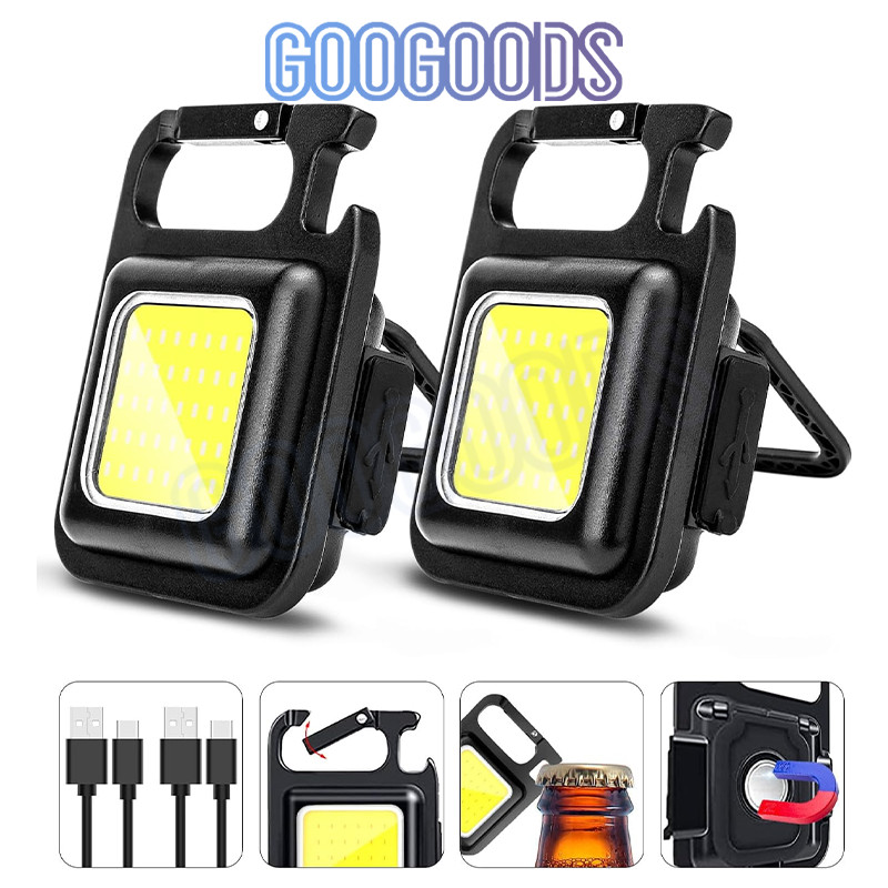 Lampu Led Gantungan Kunci Multifungsi /Senter Mini Gantungan Kunci /LED Emergency Outdor Lampu Campi