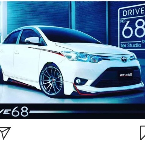 TERMURAH FULL SET BODYKIT VIOS GEN 3 DRIVE 68 BODYKIT TOYOTA VIOS GEN 3 MODEL DRIVE 68 - ALVINO VARI