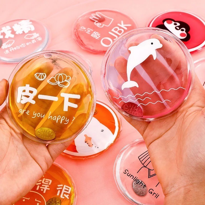 Bantalan penghangat tangan/gel penghangat tangan dengan pola kartun lucu