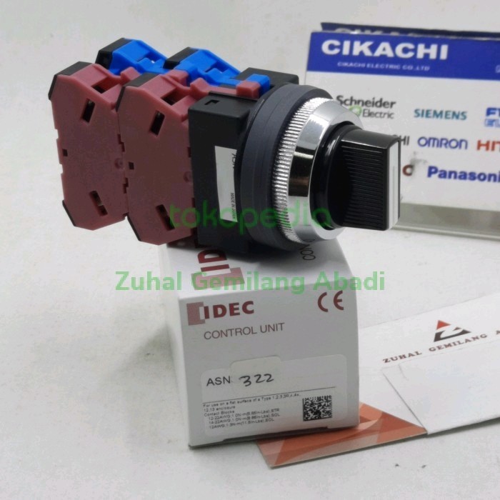 TPJ99 ASN322, SELECTOR SWITCH, IDEC